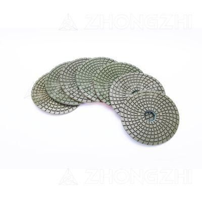 100mm Turbo Wet Diamond Polishing Pads for Nature Stone