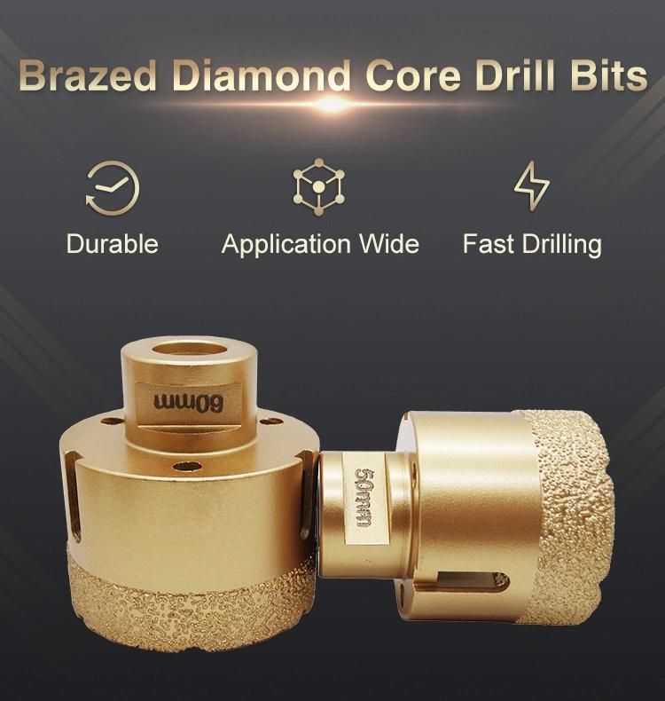 Brazed Drilling Bits Brazed Diamond Core Drill Bits