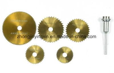 6 PCS 22mm-44mm Mini HSS Circular Saw Blade