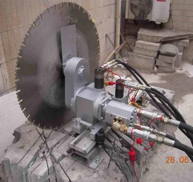 High Hardness 1200mm Disc Concrete Floor Wall Saw Cutting Machine