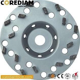 180mm High Quality Profiled Segment Grinding Cup Wheel/Diamond Tool