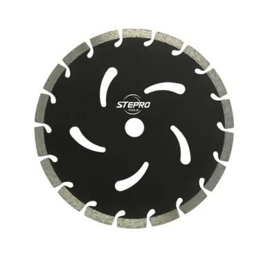 Diamond Cutting Blade, Segment Blade, with Sound Attenuation Hole 7&quot;