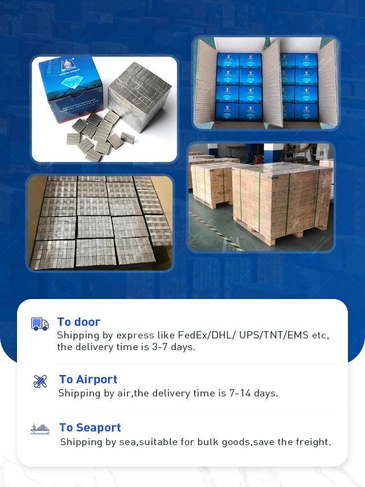 Diamond Cutting Tools Multi Blade Segment for Granite Stone