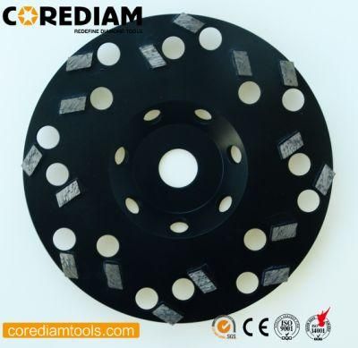 D150 Profiled Concrete Diamond Grinding Cup Wheel/Abrasive Wheel/Diamond Tool