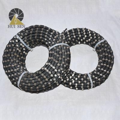 11.5mm Wire Saw Fast Speed Cutting Granite Marble Quarrying Diamond Wire Saw
