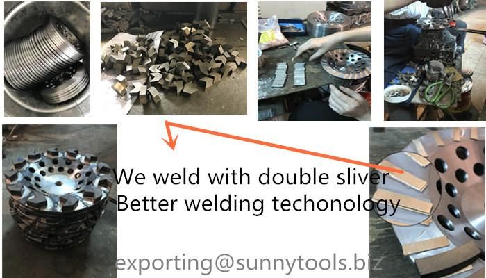 Arrow Segment Diamond Tool Grinding Wheels for Concrete Grinding