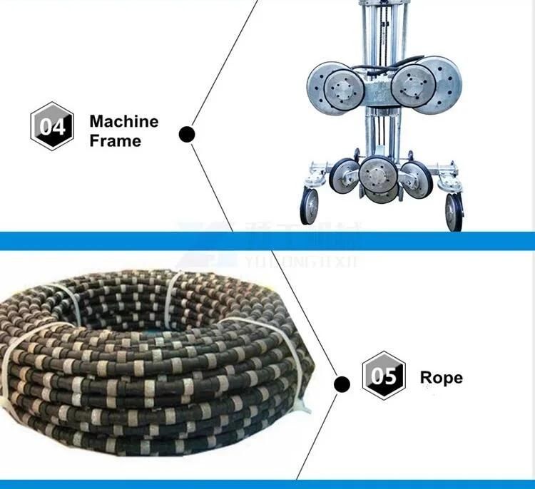 Quarry Block Diamond Saw Stone Cutting Machine