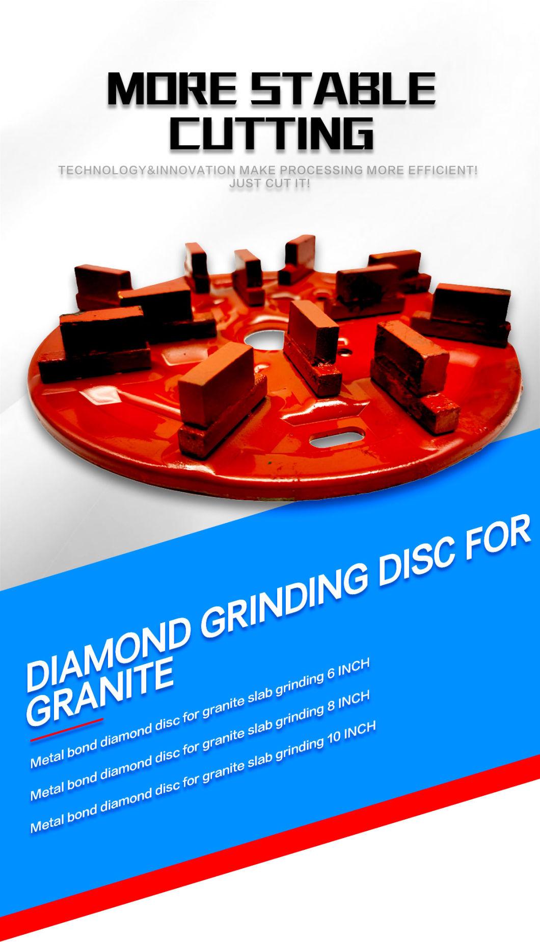 Metal Diamond Tools Disc Round Bond Disc for Granite Grinding