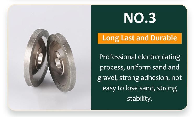 Electroplated Bond Diamond Grinding Wheel