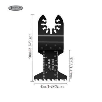 Fastcut 45*40mm Quick Release Hcs Japan Teeth Multi Tool Blades for Wood and Plastic with Plastic Box