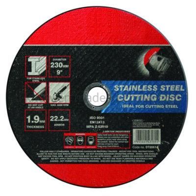 230mm Stainless Steel Cutting Disc, 230mm Stone Cutting Disc