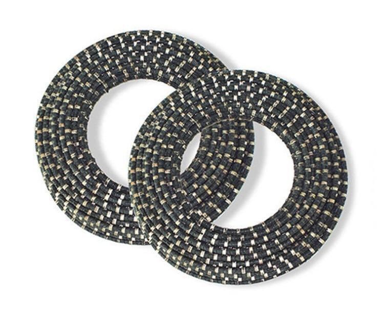 Diameter 11mm Spring Rubber Diamond Wire Saw for Concrete