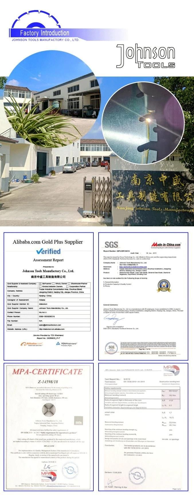 Factory Direct Sales 180mm Floor Heating Laser Welded Tuck Point Diamond Saw Blades for Concrete