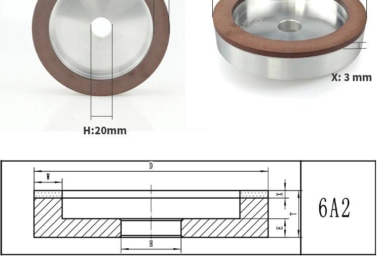 Best Resin CBN Bond Diamond Grinding Wheel for Stainless Steel