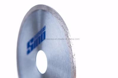 Sintered Diamond Blade Continuous Rim Type for Porcelain Cutting