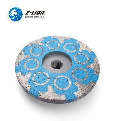 Factory Diamond Stone Grinding Cup Wheel with Segment