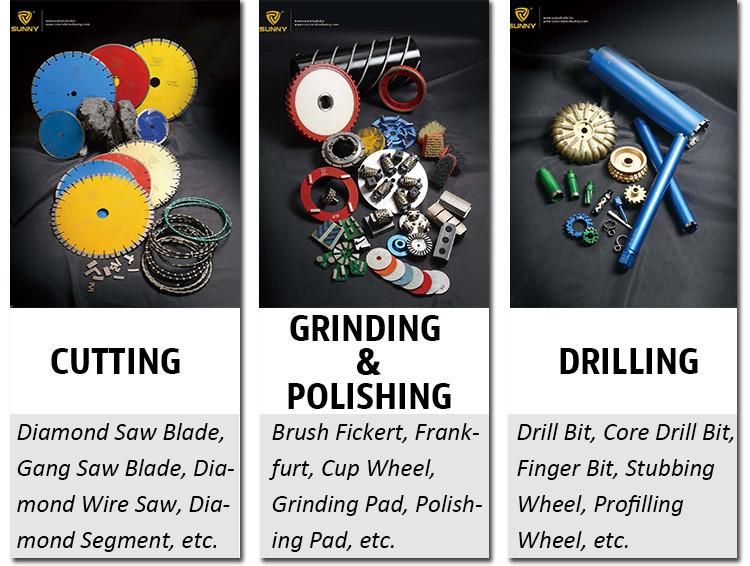 Profiling Diamond Wire Saw Rope for Granite Marble Stone Cutting