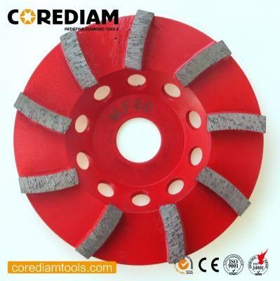 125mm Premium Turbo Type Diamond Grinding Cup Wheel/Diamond Tool