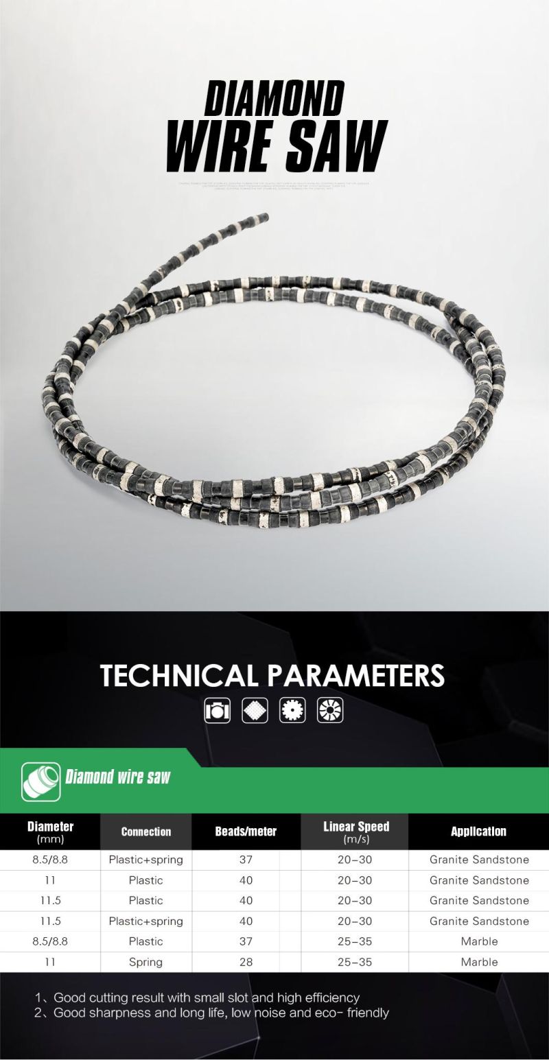 Granite Blocks Cutting Diamond Wire Saw