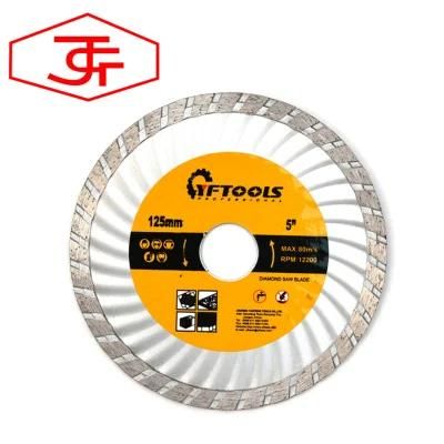 Wholesale High Quqlity Turbo Wave Diamond Saw Blade for Cutting Marble