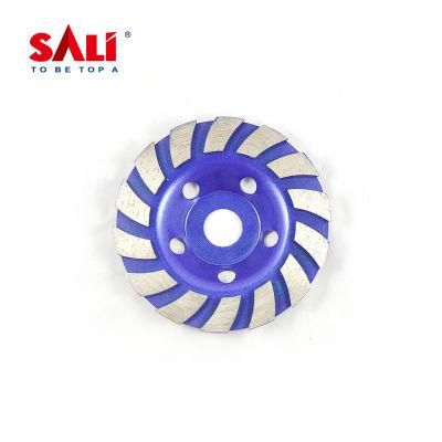 Sali Manufacture Segment Sintered Diamond Grinding Cup Wheel