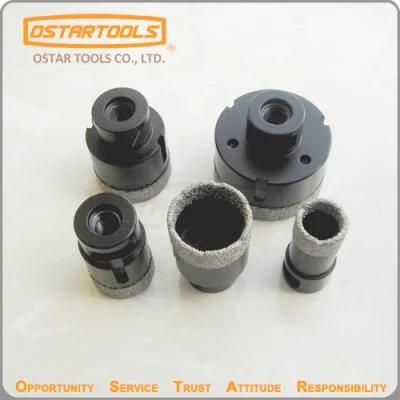 Vacuum Brazed Hollow Diamond Core Drill Bits