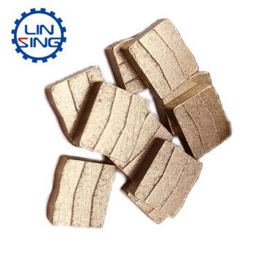 Linsing 24*6.6/7.4*15mm Fast Cutting Diamond Segments for Multiblade Marble Stone Cutting Tools