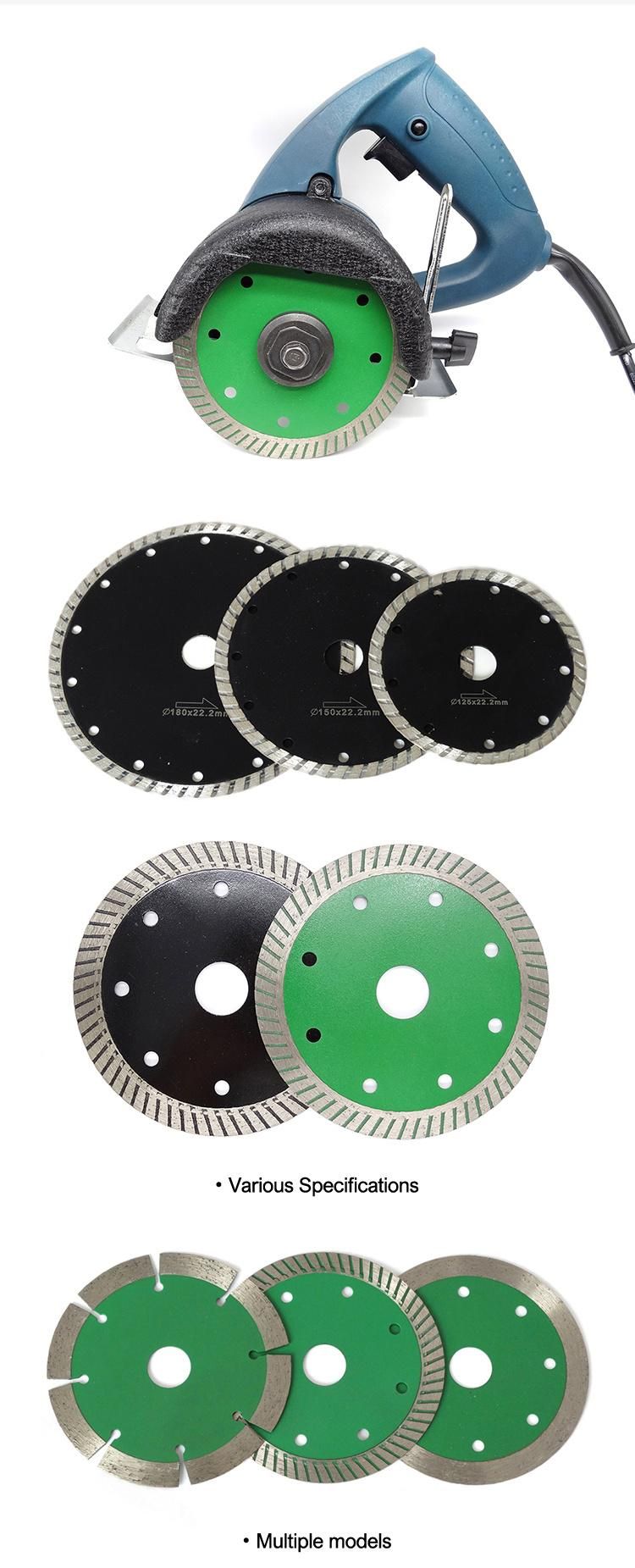 Turbo Rim Porcelain Cut Diamond Saw Blade for Agate Cutting