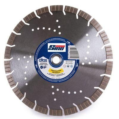 Premium Silver Brazed Diamond Saw Blade for Cutting Concrete