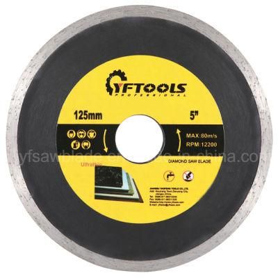 Wet Cutting Diamond Saw Blade for Tile, Ceramics, Porcelain, Marble Material