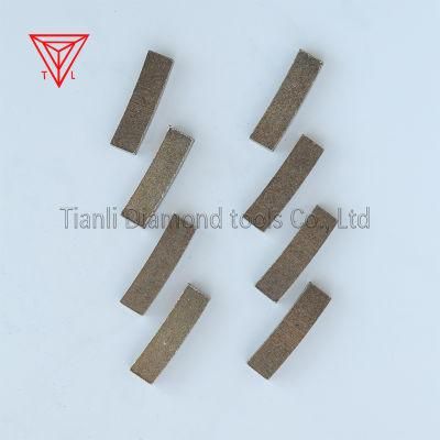 China Diamond Saw Blade Segments Cutting Tools for Marble
