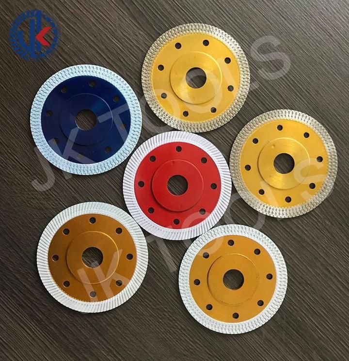 China Supply 4 Inch Turbo Saw Blade /Diamond Wheel / Diamond Saw Blade for Cutting Granite / Ceramic /Tile /Porcelain / Stone / Concrete / Brick