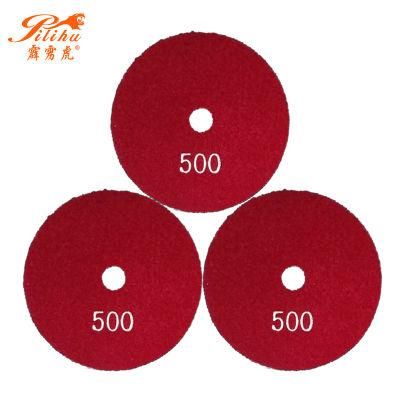 Circular Dry Diamond Polishing Pad for Marble with Angle Grinder