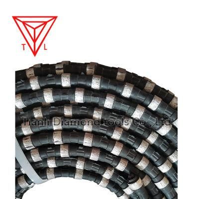 Diamond Serrated Rope Saw for Basalt