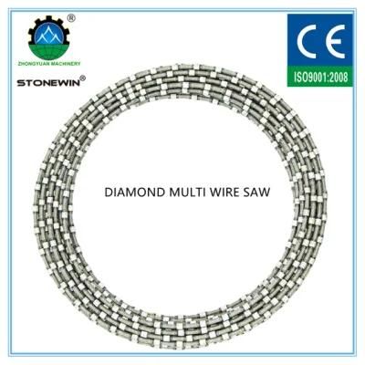 Multi -Wire Saw Cutting with High Efficiency and Accurate Dimension