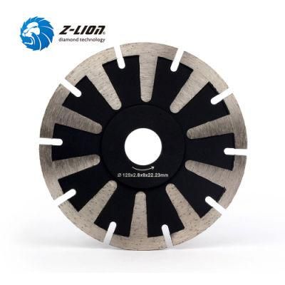 Diamond T Segment Cutting Disc with Reinforced Ring for Stone Concrete