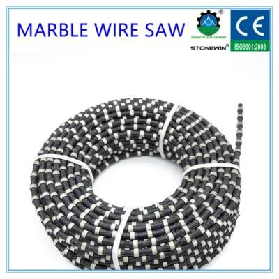 Diamond Rope Rubber Spring Diamond Cutting Wire Saw Rope for Marble Cutting