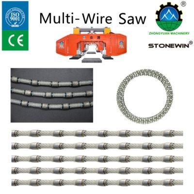 Diamond Granite Cutting Rope for Multi Wire Saw Machine