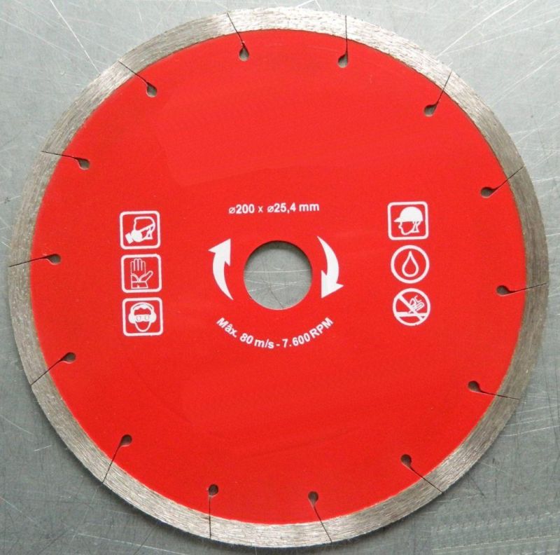 Diamond Segmented / Continuous Rim Saw Blade