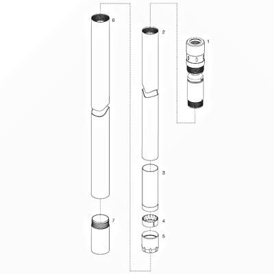 T2-46 56 66 76 86 101 Double Tube Core Barrels