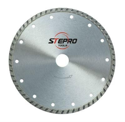 Diamond Cutting Blade/Discs, Hot Pressed Turbo Discs/Marble/Stone/Concrete 10&quot; ;