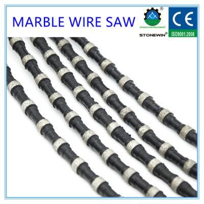 Wire Cutting Stone Profiling Rubber Spring Wire Saw