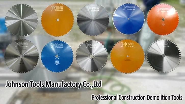 800mm Diamond Saw Blades for Wall Sawing with Double U Shaped Segment