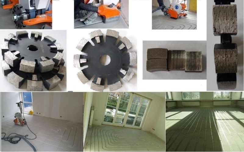 Concrete Floor Tuck Point Cutting Disc Diamond Saw Blade for Hard Concrete