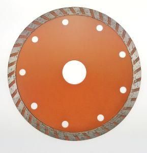 High Safety Sintered Turbo Diamond Saw Blade for Cutting Stones, Bricks