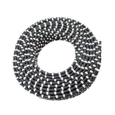 11.5mm 40 Beads Rubberized Granite Diamond Wire Saw