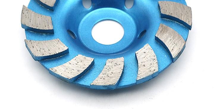 Diamond Cup Grinding Wheel Turbo Row Concrete Grinding Wheel Angle Grinder Disc for Stone Masonry Concrete