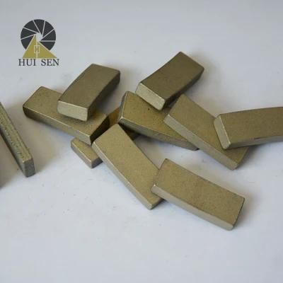 Fast Cutting Speed Long Lifespan Diamond Segment for Sandstone Marble Andesite