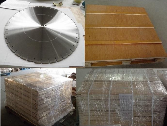 600mm Double U Slot Diamond Saw Blades for Nature Stone