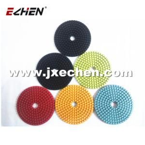 Hook &amp; Loop Backed Polishing Pad for Stone